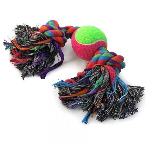 The Perfect Toy: Knotted Rope with Ball